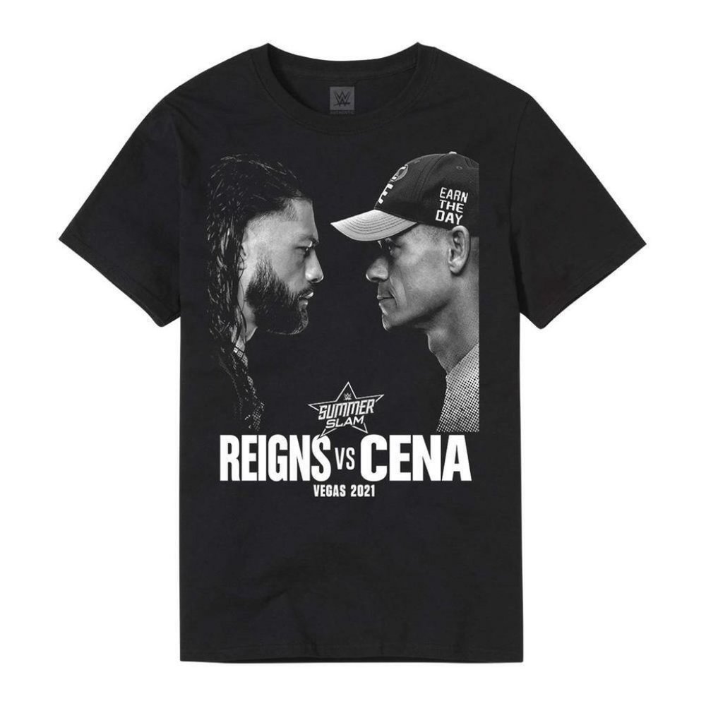 Roman Reigns VS. John Cena WWE SummerSlam Shirt